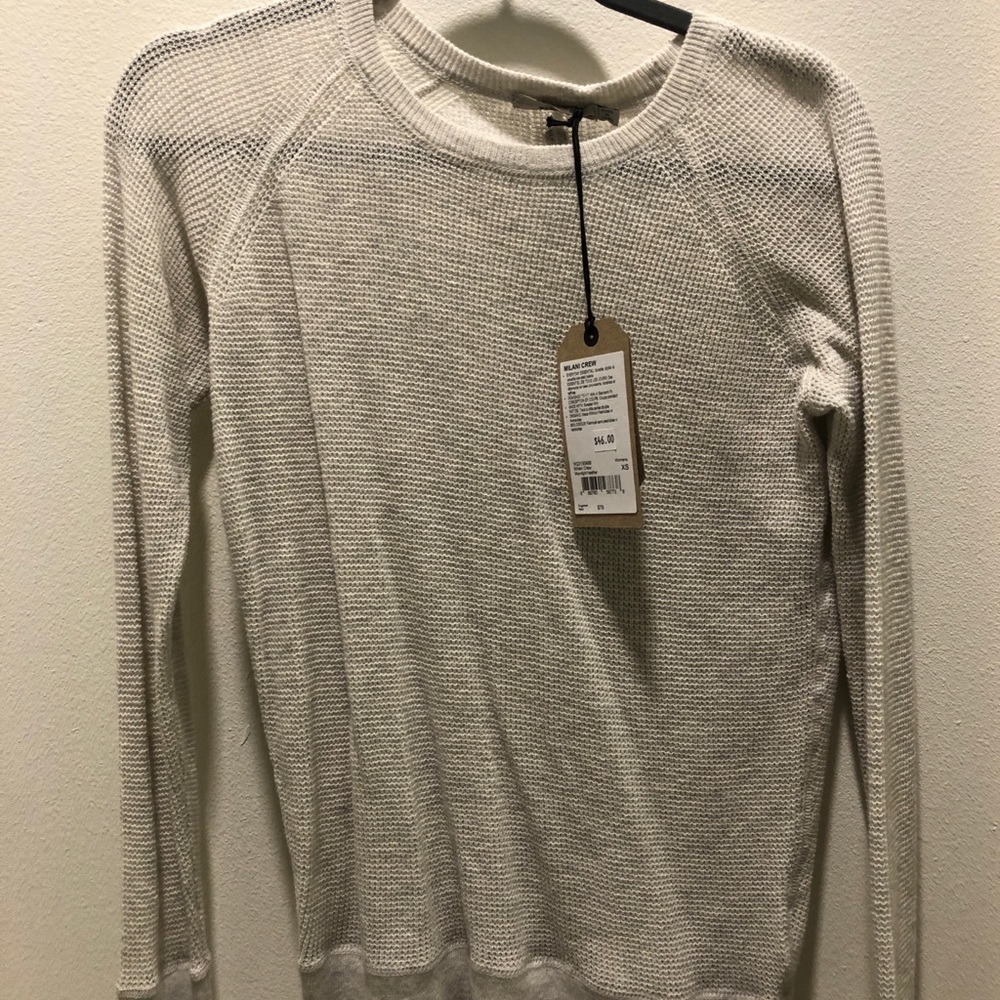 Cream prana sweater
